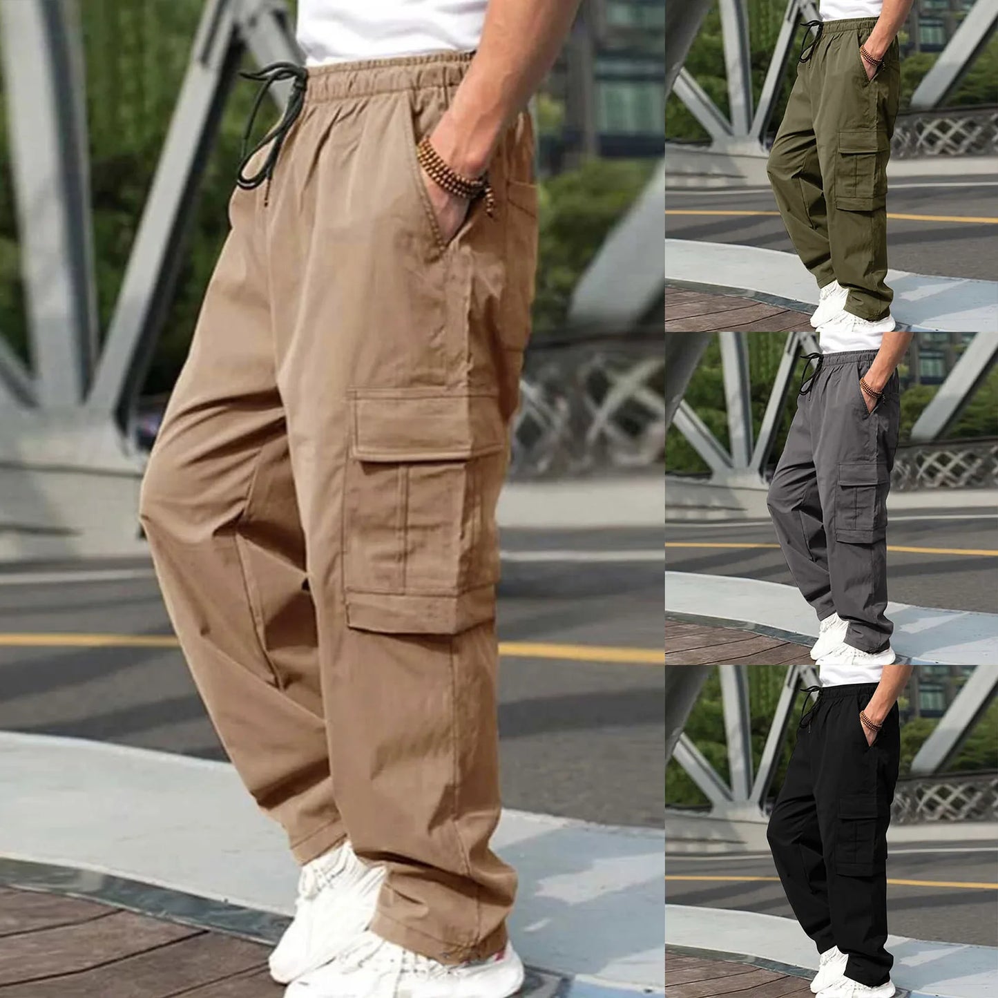 sports cargo pants men